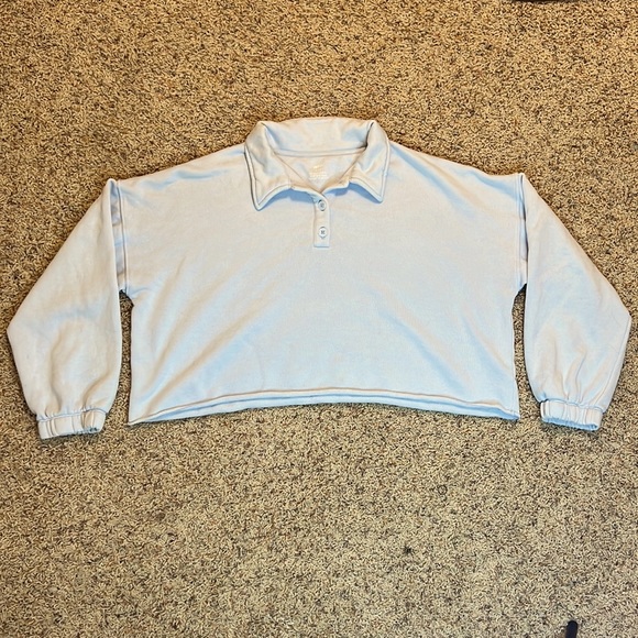 aerie Tops - Light Blue Size Small